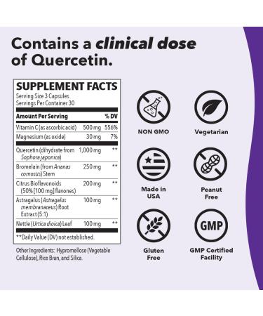 LifeSeasons Breathe-X with Lung Capaci-T - Allergy & Respiratory Support - Fast Acting Sinus Relief - Increases Oxygen Capacity & Reduces Mucus - 180 Capsules - Buy Online on GoSupps.com