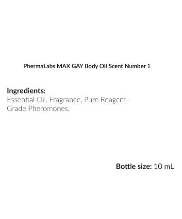 GAY - Pheromone Max - Attract Men Pheromone Scented Oil - Maximum potency Pheromones 10ml bottle - Buy Online on GoSupps.com