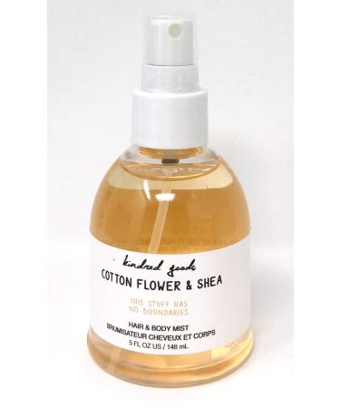 Kindred Goods Cotton Flower & Shea Hair & Body Mist Spray 5 Fl Oz