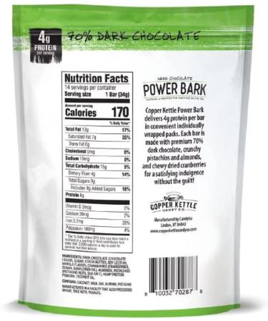 Dark Chocolate Copper Kettle Candy Power Bark - 6.8 oz, 14 ct | 14 Pack - Buy Online on GoSupps.com