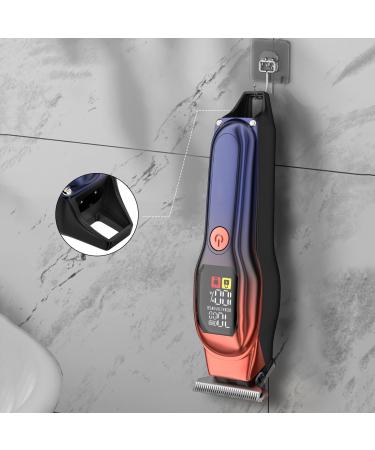 Home Speed Adjustable Electric Hair Clipper - Intelligent Digital Display 14.5cm Orange | Best for Hair Cutting - Buy Online on GoSupps.com