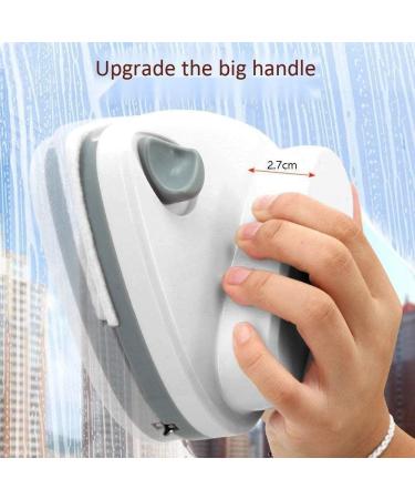 QTYUERGK 6-Speed Adjustable Magnetic Double Sided Magnetic Window Cleaner Triangle/Large Handle/Anti-Pinch Hand Cleaner Glass Wiper Magnetic 3-32mm Manual Type Cleaners - Buy Online on GoSupps.com