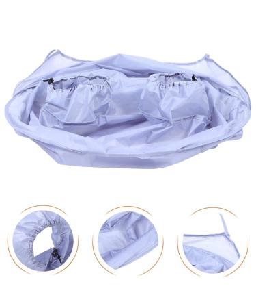 FOMIYES Leg Shaving Cape | Adjustable & Foldable Hair Catcher Bib for Men & Women - No Mess Shaving Solution - Buy Online on GoSupps.com