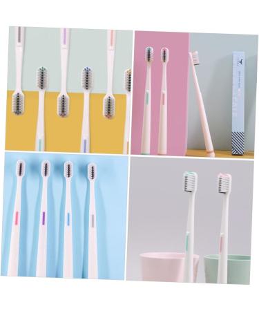 GLEAVI 5pcs Soft Bristle Toothbrush Set for Teens - Sensitive Gum Care Bamboo Charcoal Travel Brushes - Buy Online on GoSupps.com