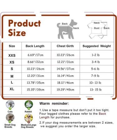 Dog Clothes for Small Dogs - Cute Winter/Spring Pajamas Jumpsuit for Tiny Chihuahua, Yorkie - Small Dog Apparel, Cat Outfit - Brown Bear Design (Medium) - Buy Online on GoSupps.com