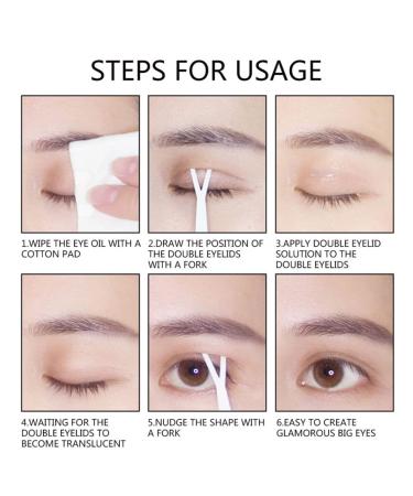 Double Eyelid Gel - Invisible Makeup Glue for Bigger Eyes | Waterproof Double Eyelid Adhesive (3g) - International Shipping Available - Buy Online on GoSupps.com