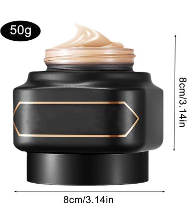  JPSDOWS Men's Makeup Cream Men's Concealer Cream 50g Long-Lasting Face Makeup | Long-lasting face cream concealer for lazy makeup gift for husband or - Buy Online on GoSupps.com