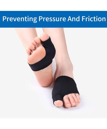Bale Toe Sleeves & Correctors for Men & Women | Pain Relief & Protection for Big Toe | Straighten & Comfort | Available in Black - Buy Online on GoSupps.com