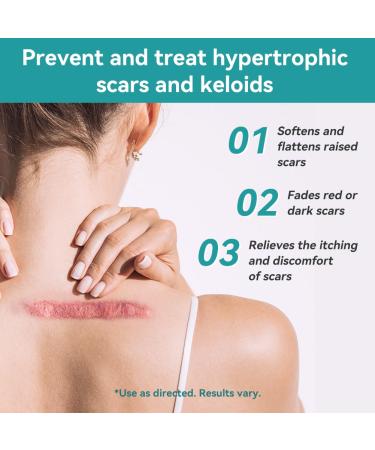 Dimora Silicone Scar Gel - Effective Scar Treatment for Surgical Scars Keloids Stretch Marks & Acne - 2-Pack | 1.06 oz (30g - Buy Online on GoSupps.com
