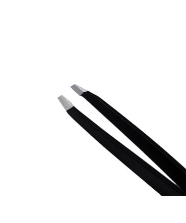 MACS Tweezers Set for Precision Eyebrow and Facial Hair Removal - Stainless Steel (3 PCs Black) - Buy Online on GoSupps.com