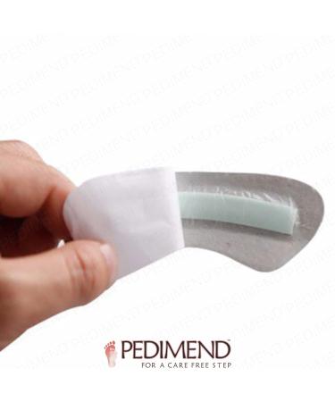 PEDIMEND Anti Slip Suede Leather Heel Grips - Prevent Blisters & Injuries - Reduce Shoe Rubbing (2 Pairs) - Buy Online on GoSupps.com
