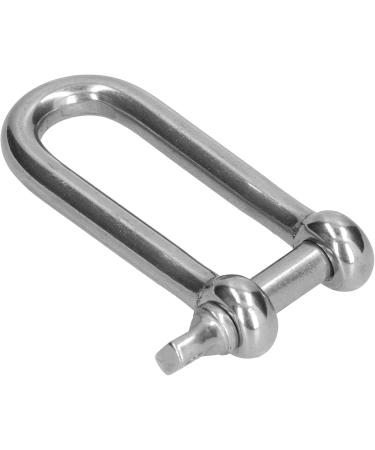 10Pcs M40 Stainless Steel D-Shackle Straight Anchor Screw Pin Chain Connector - Buy Online on GoSupps.com