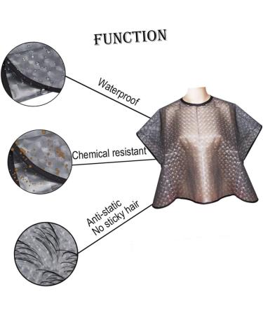 Beavorty 2pcs hair dye shampoo hair coloring shampoo bibs salon apron hair cloth Hairdressing Capes 77*80cmx2pcs - Buy Online on GoSupps.com