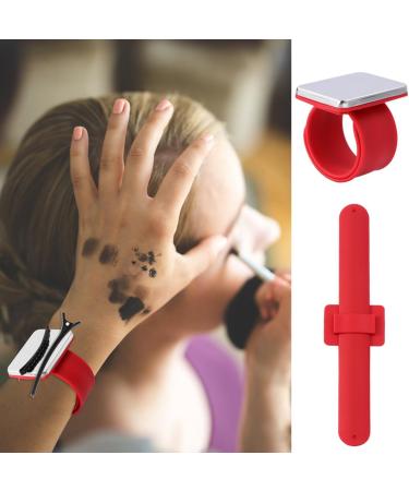 Beavorty snap Bangles Bobby pin Holder Sewing Pincushion Bobby Pins Wristband Wrist Sewing Pincushion Quilting Stainless Steel Pillow - Buy Online on GoSupps.com