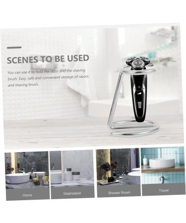 JECOMPRIS 1STK SHORE HALDER: Practical Double Razor Blade Holder & Organizer for Bathroom - Premium Shaving Stand with Vertical Brush Holder - Buy Online on GoSupps.com