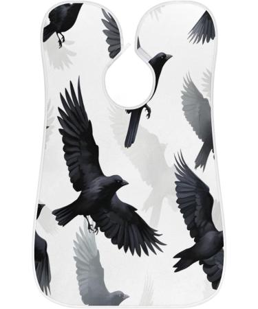 Shop the Best Crow Beard Bib Apron - Ultimate Beard Hair Catcher for Men | Perfect Father's Day & Christmas Gifts for Dad & Husband | Strong Suction Cups Included - Buy Online on GoSupps.com