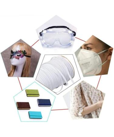 Buy CLISPEED Elastic Band 3pcs - White Stretch Earrings Cable 5000x0.4cm - International Shipping Available - Buy Online on GoSupps.com