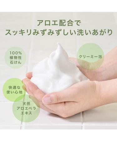  ROSETTE ROSETTE Face Cleansing Foam | Aloe No Additive 140g (Imported from Japan) - Buy Online on GoSupps.com