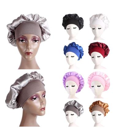 AKOAK Wide-brimmed Headband Nightcap for Women - High-elastic Chemotherapy Cap in Black - Buy Online on GoSupps.com