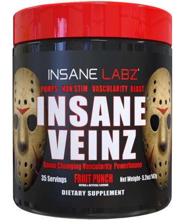 Psychotic, and Insane Veinz, Pre Workout Stack (Fruit Punch) - Buy Online on GoSupps.com