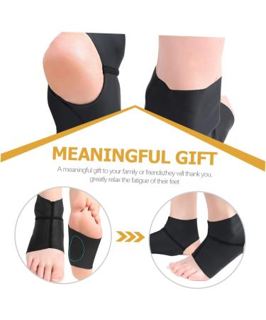 FRCOLOR Foot Arch Support Pads - Gel Compression Ankle Support for Men & Women - 1 Pair of Comfortable Foot Protectors - Buy Online on GoSupps.com
