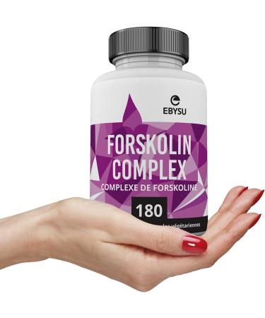 EBYSU Forskolin Extract Helps Support Cardiovascular Health - 90 Capsules Supplement for Women and Men - 45 Day Supply - Buy Online on GoSupps.com