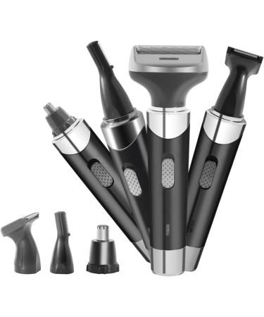 Ear and Nose Nasal Hair Trimmers for Men 4 in 1 Mens Beard Trimmer Face Shaver Electric Razors for Facial Grooming Eyebrow Nasal Ear Hair Public Hair Trimmer Set 4in1 - Buy Online on GoSupps.com