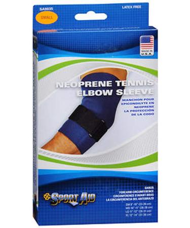 Elbow Brace Neoprene Support Blue Small- 1 ea