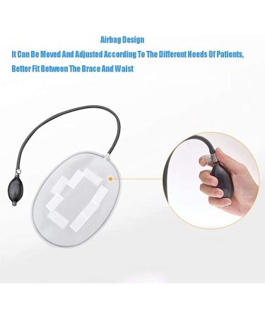 Buy Cusma Adjustable Thoracolumbale Orthesis - Lordosis Support & Breathable Back Support with Airbag | International Shipping Available - Buy Online on GoSupps.com