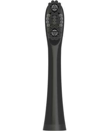Colgate 360 Power Charcoal Replacement Toothbrush Heads - Soft Bristles & Rubber Polisher - 2 Pack for Any 360 Battery Toothbrush - International Shipping Available - Buy Online on GoSupps.com
