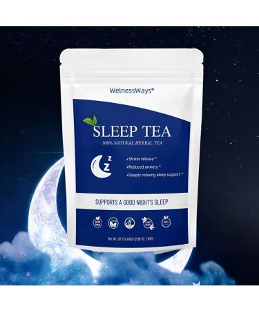 28 Sachets De Tisane For Un Sommeil Profond - Tisane De Nuit Relaxante Sachets Apaisants For Un Sommeil R parateur(2PCS) 1 g (Lot de 1) - Buy Online on GoSupps.com