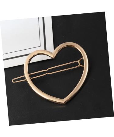 Hair Clip Rhinestone Hair Clip Girls Hair Bows Metallic Hair Clips 4 Pieces Heart Clips Hair Clip Hair Accessories Love Shaped Hair Pins Heart Hair Pins - Buy Online on GoSupps.com