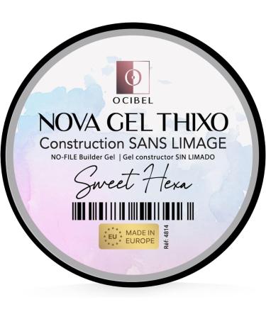  OCIBEL Thixo No-Filling Builder Gel 50g - TPO & HEMA Free - Sweet Hexa - Buy Online on GoSupps.com