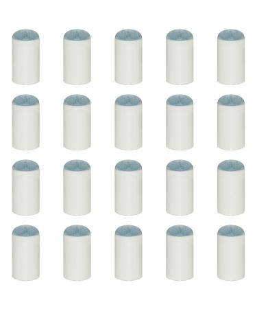 IFAMIO 20 Pcs Billiard Pool Cue Tips 13mm Slip-On Cue Tips Replacement, No Glue or Tool Required