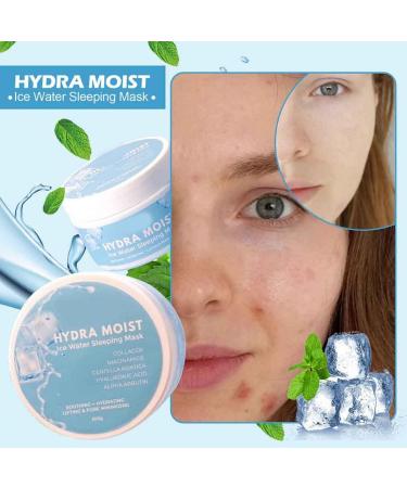 HXMANSEN Beauty Hydra Moist Ice Water Sleeping MaskHydramoist Moisturizer Skin Care Lotion Cream for WomenHydramoist Ice Water Sleeping MaskHydra Moist Ice Water MaskSkin MaskFacial Ice Mask Face Mask - Buy Online on GoSupps.com
