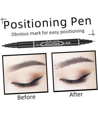FOMIYES 30 Pcs Eyebrow Marker Pen Multifunctional Tattoos Pen Beauty Marker Plastic Eyebrow Shape Grease Pen - Buy Online on GoSupps.com