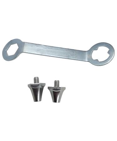 Puma Replacement Tunnels for Soccer Shoes | 8x13mm & 4x15mm | Men's Silver Metallic | Durable & Easy to Use - Buy Online on GoSupps.com