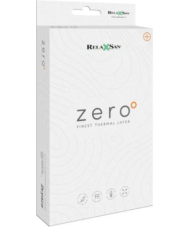Relaxsan Zero 3500 Unisex Thermal Lumbar Band | Warm Soft Merino Wool | Black | International Shipping Available - Buy Online on GoSupps.com