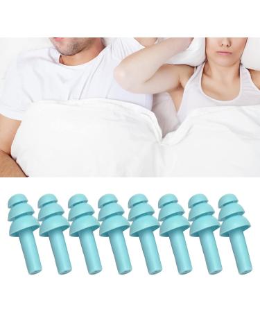4 Pairs Noise Cancelling Earplugs - Washable Soundproof Silicone for Sleep & Protection - Slow Rebound Design - Buy Online on GoSupps.com