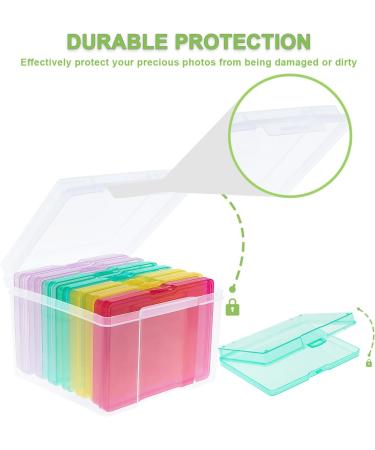 IDekooror Photo Case 5 x 7 - Colorful Photo Box Storage & Craft Keeper - Buy Online on GoSupps.com