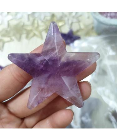 Specimen 50mm Hot Natural Crystals and Stones handcarved Star Purple Quartz Reiki Crystal for Pendant Home DecorationStone Crystal Stone Mineral Specimen - Buy Online on GoSupps.com