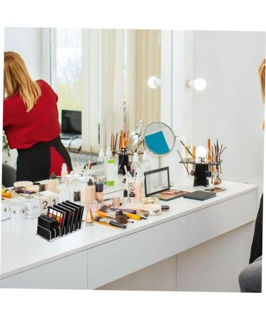 Didiseaon Pressed Powder Rack 2pcs Cosmetic Bracket Home Cosmetic Holder Multi-grid Rack Cosmetic Storage Rack Makeup Blush - Buy Online on GoSupps.com