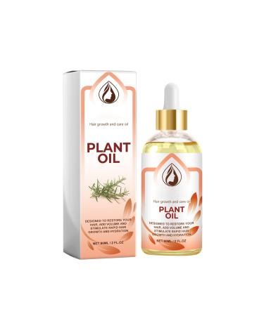 Rosemary Oil for Hair Growth 60ml Natural Hair Density Essential Oil Repair Damaged Scalp and Hair No Scalp Irritation Hair Growth Oil For Dry Damaged Hair For Men & Women