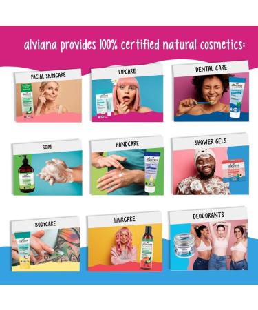 Alviana Classic Lip Balm (5 Pack) | Long-Lasting Moisturizer & Gentle Care | Organic Jojoba Oil Shea Butter & Beeswax Certified Natural Product for the Whole Family - Buy Online on GoSupps.com