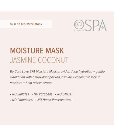 BCL SPA Moisture Mask 16oz - Jasmine Coconut | Hydrating Facial Treatment - Buy Online on GoSupps.com