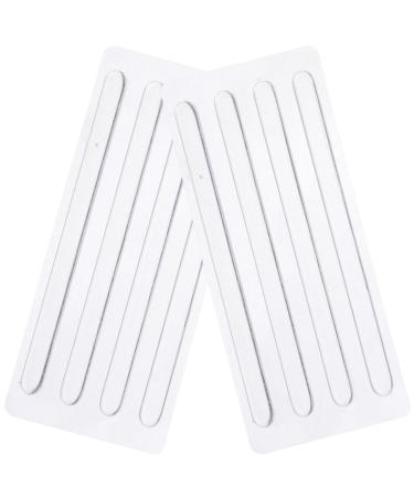 Silicone Gel Heel Grips 8pcs Heel Liners Heel Pads Cushion Inserts Shoe Back Heel Tape Adhesive High Heel Shoes Stickers Gel Strap Strips for Loose Shoes