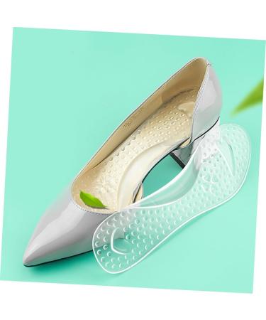 FRCOLOR 2 Pairs Silicone Insoles - Non-Slip Foot Arch Support & Massager Cushions | Comfort & Foot Care Tool - Buy Online on GoSupps.com