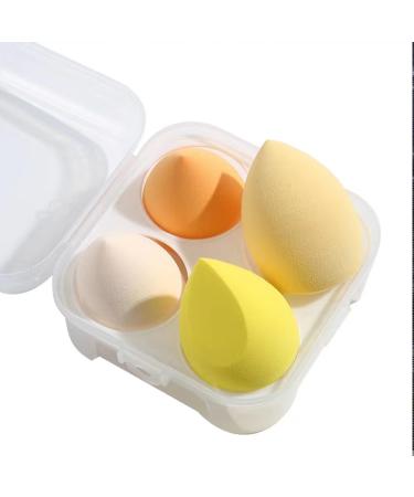 Buy Makeup Sponge Set - Flawless Foundation Blending Sponges for Liquid Cream & Powder - Multi-colored (Yellow) - International Shipping Available - Buy Online on GoSupps.com