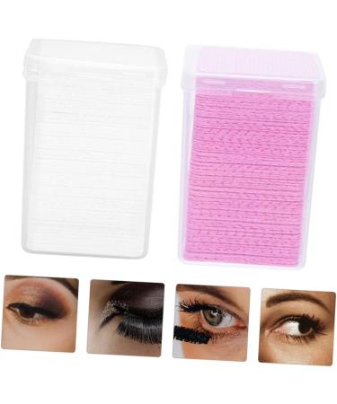 Healeved 2 Boxes Eyelash Cleaning Pads Salon Glue Remover Eyelash Glue Remover Glue Bottle Cleaning Pad Cotton Cleaning Wipe Glue Cotton Pad Glue Bottle Wiper Glue Bottle Cotton Pad - Buy Online on GoSupps.com