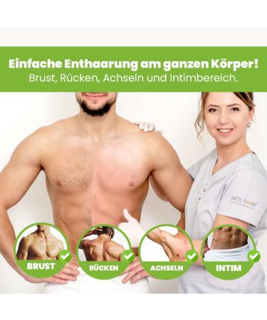 Capillum Amove 800G Savings Package - Painless & Odorless Hair Removal Cream Powder with Natural Herbs for Men & Women (200g x 4 Pack) - Buy Online on GoSupps.com